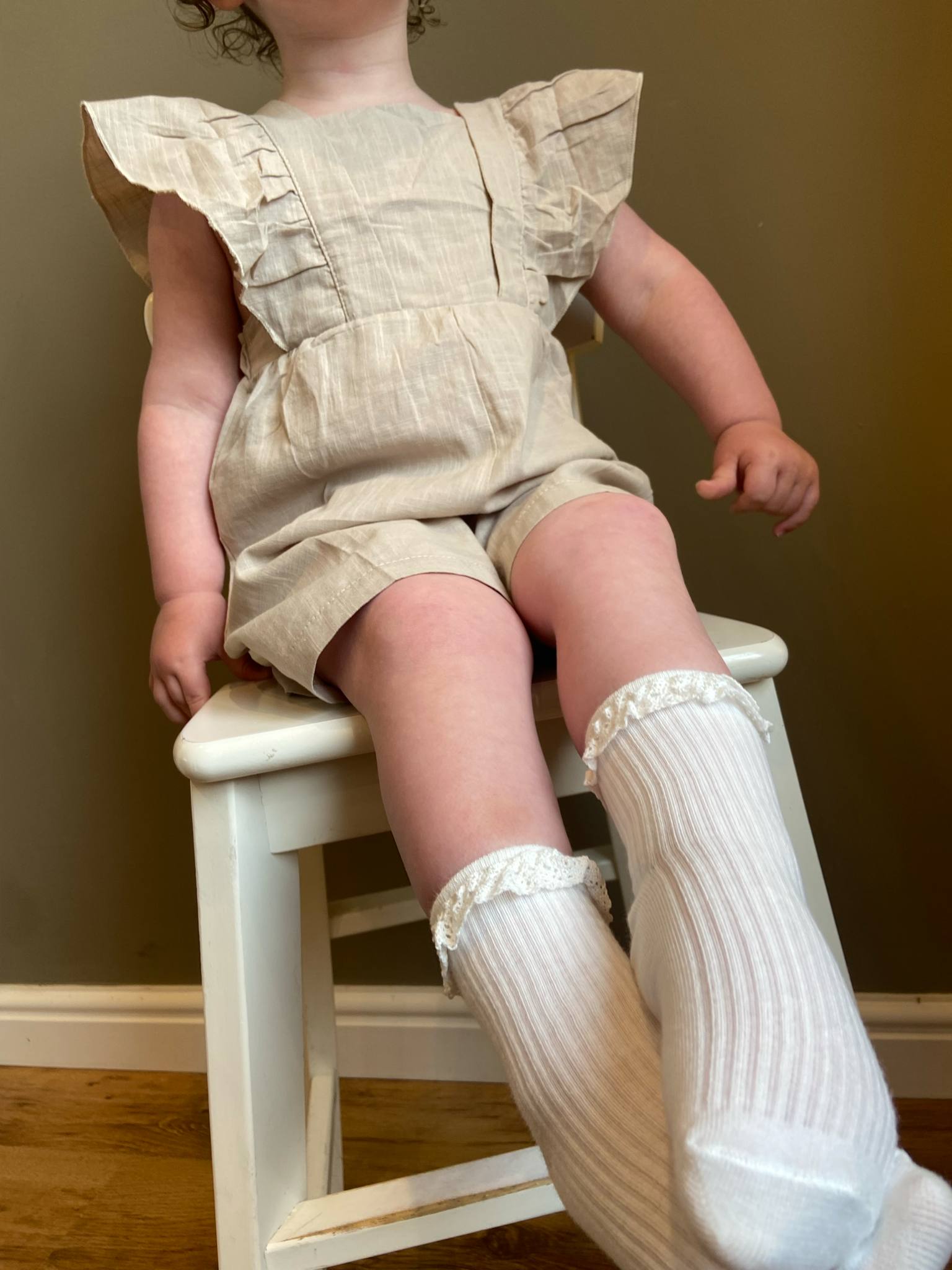 Stone Ruffle Jumpsuit