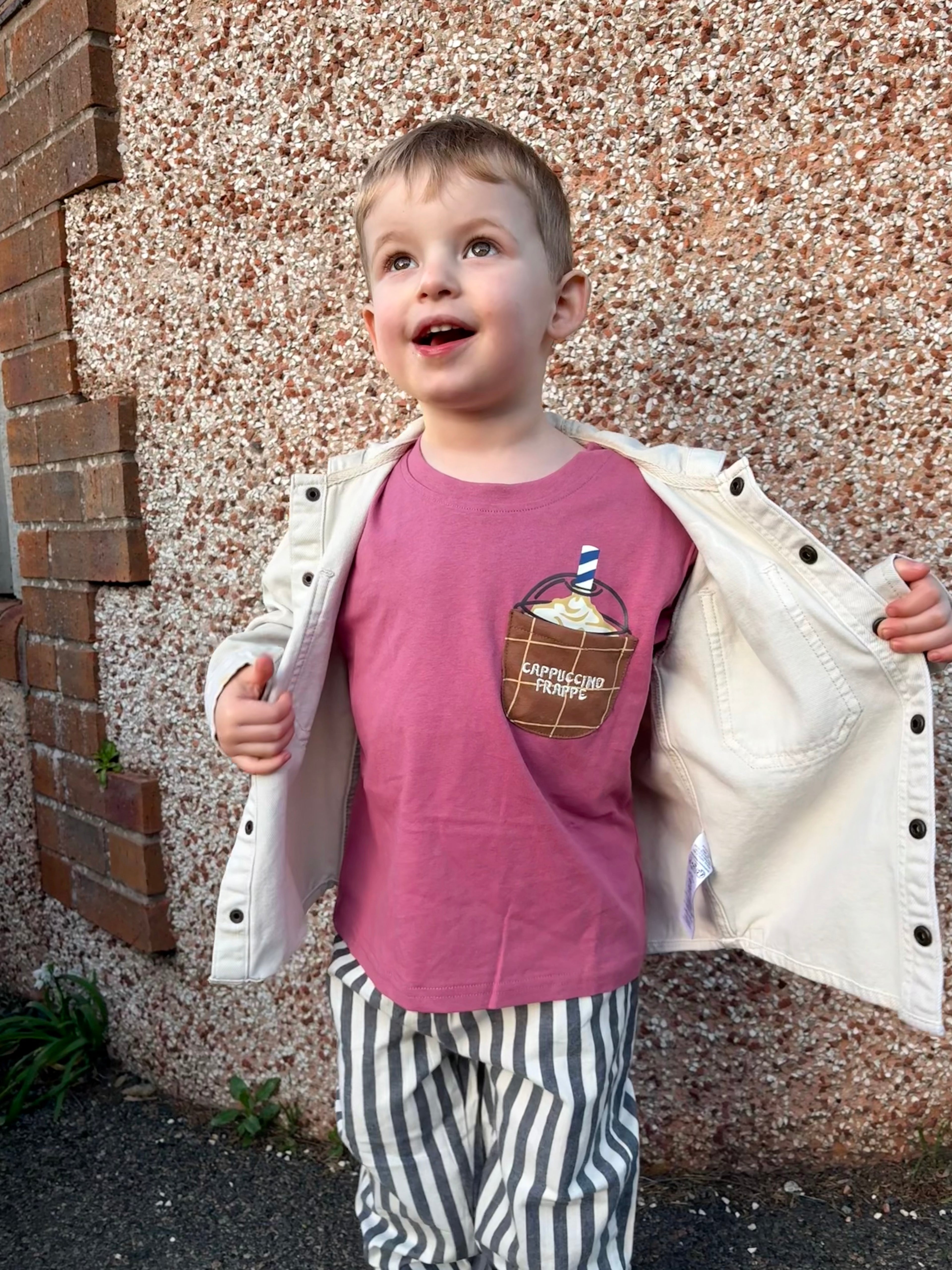 Cappuccino Pocket Tee
