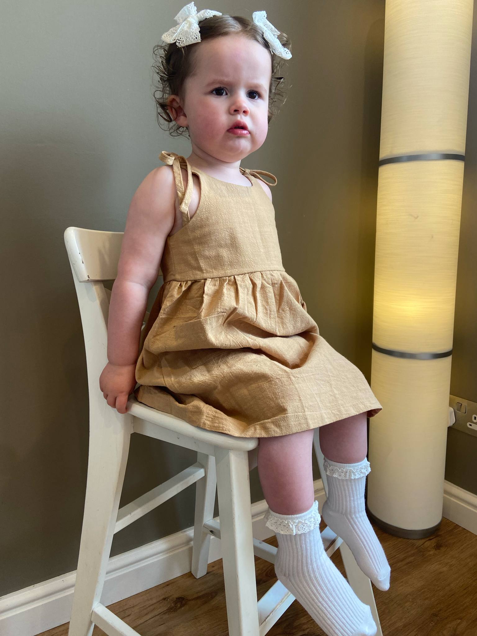 Maple Linen Dress