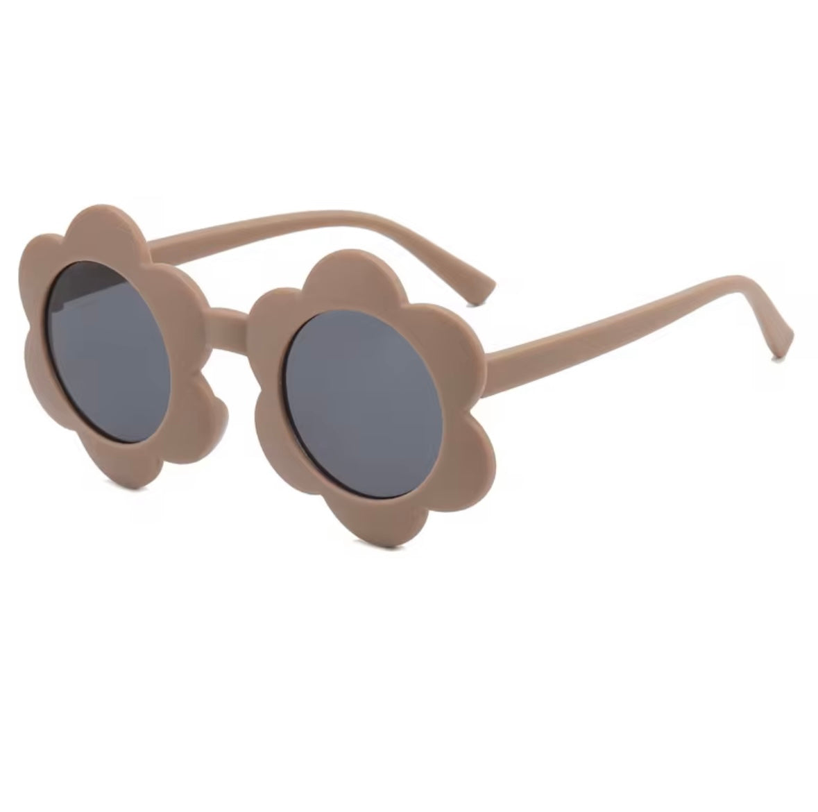 Biscuit floral matte sunglasses