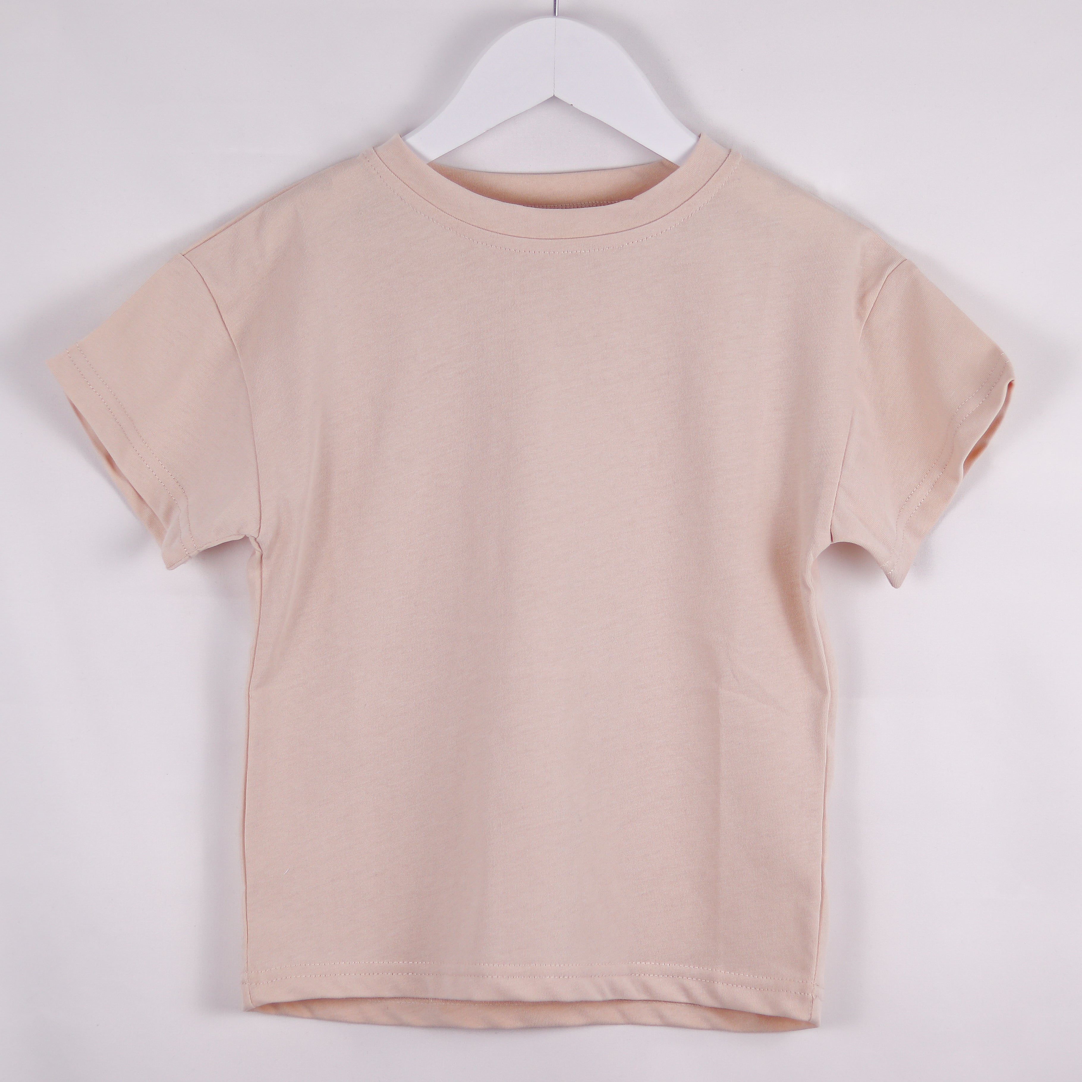 Pack of 2 short sleeve tee - mocha & sand