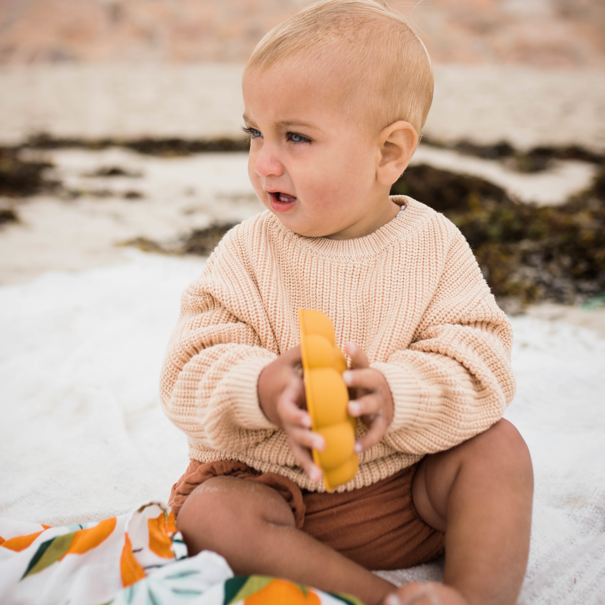 Apricot knit