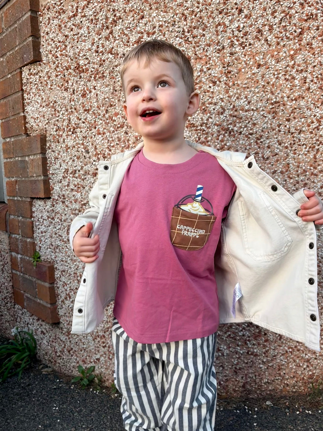 Cappuccino Pocket Tee