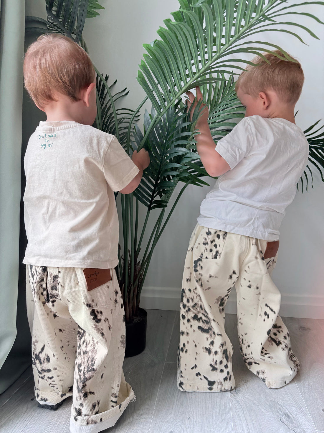 Speckled Safari Jeans