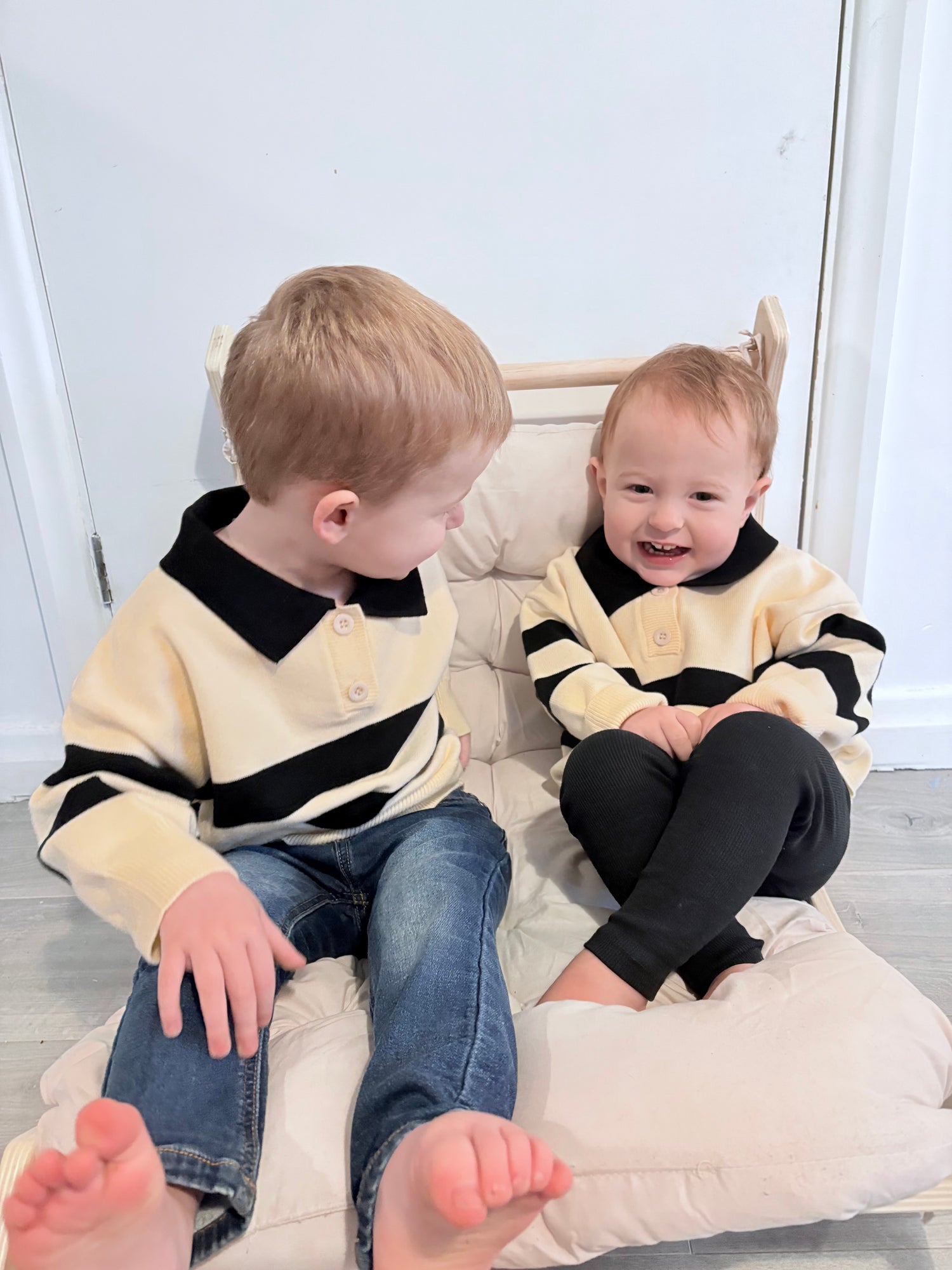 Classic Stripe Collar Jumper