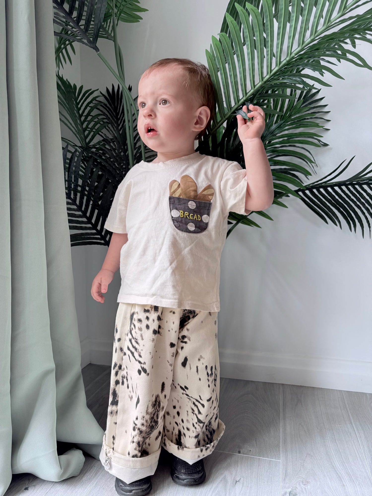 Speckled Safari Jeans