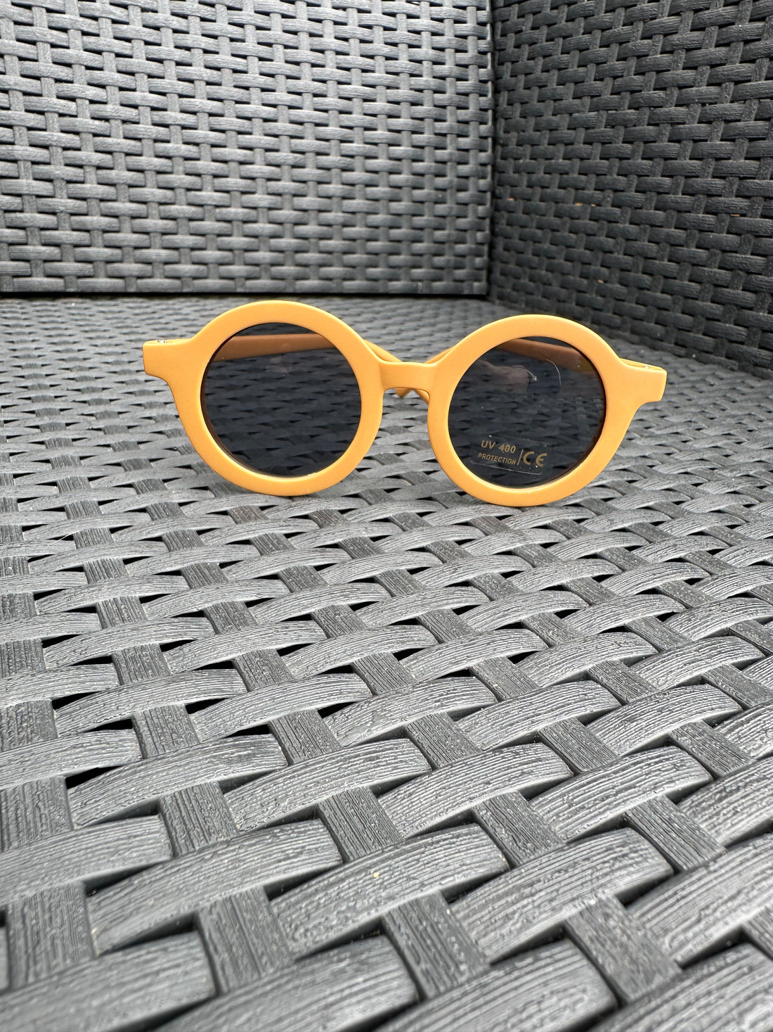 Golden matte sunglasses