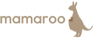 mamaroo logo with kangaroo mascot